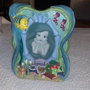 Little mermaid the Disney store picture frame 4x6